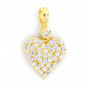 Gold Pendant Heart