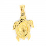 Gold Pendant Turtle