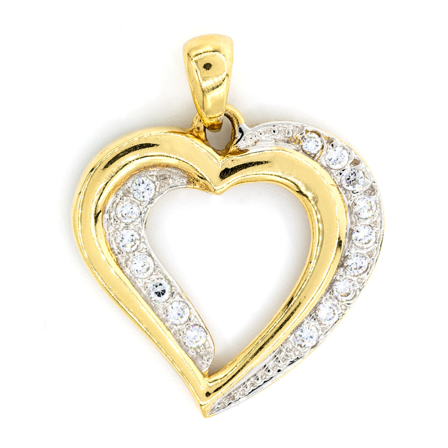 Gold Pendant Heart