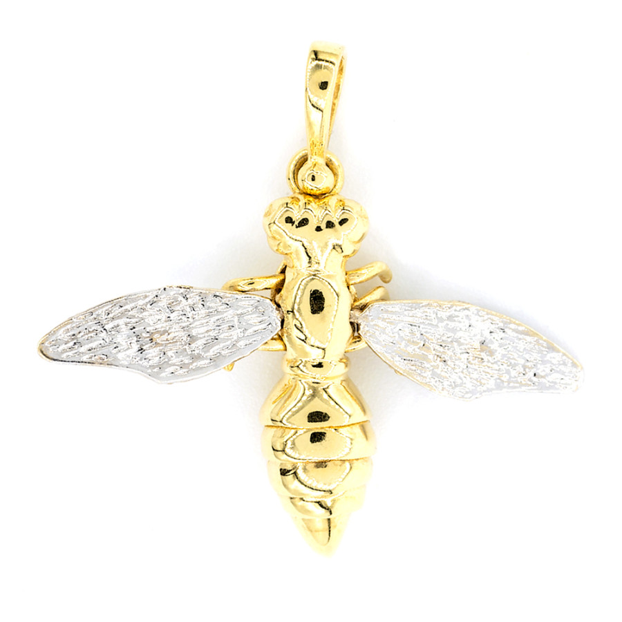 Gold Pendant Bee