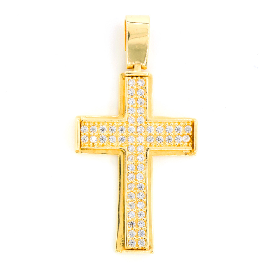 Pendant Cross K14