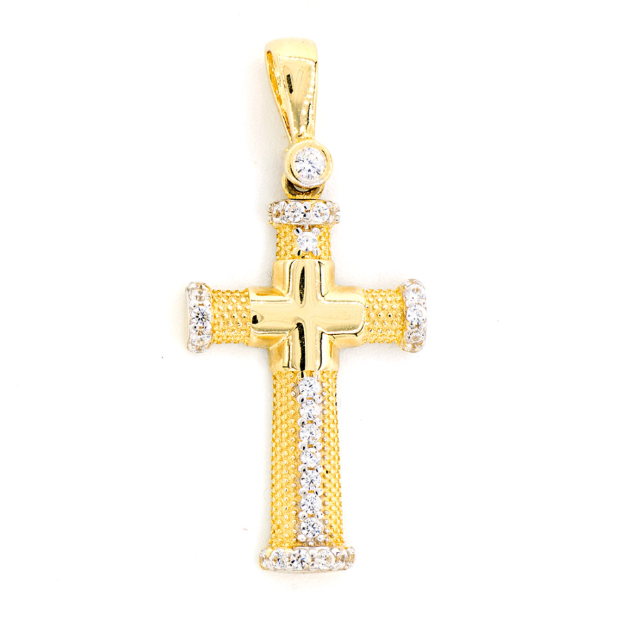 Pendant Cross K14