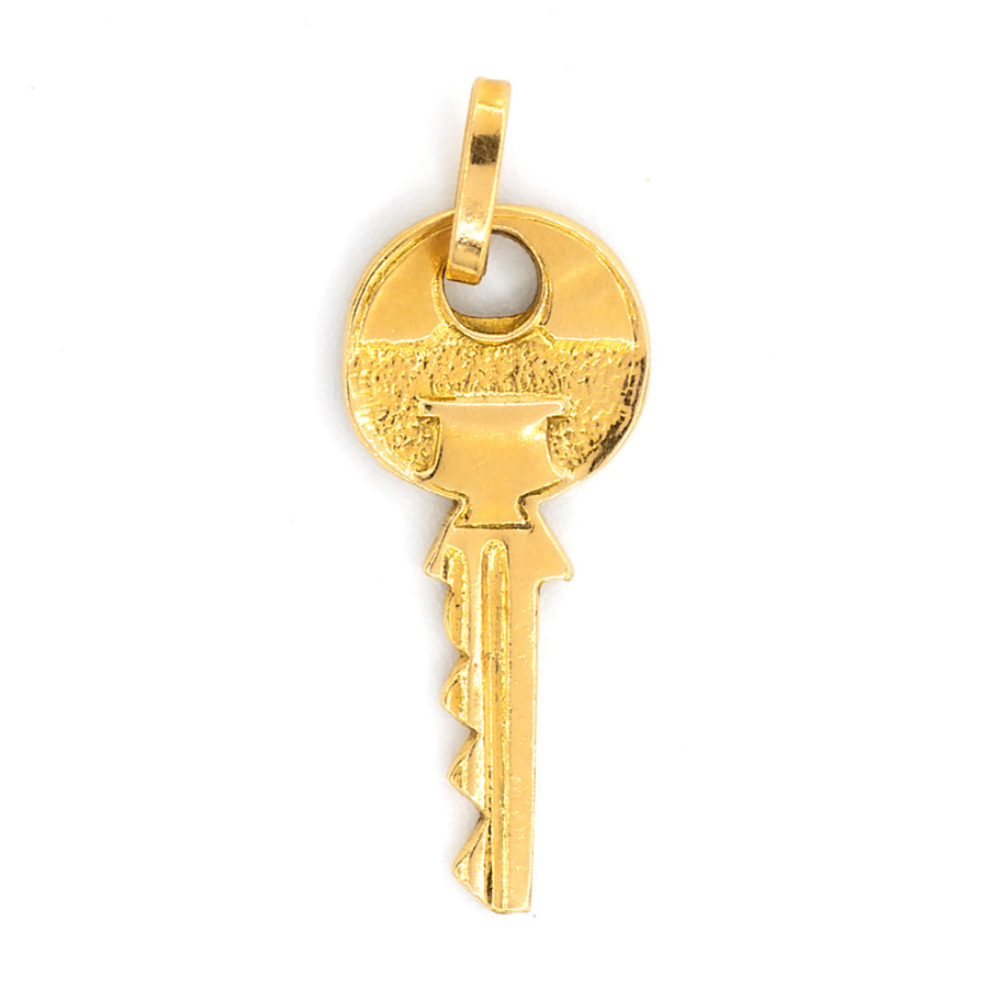 Gold Pendant Key