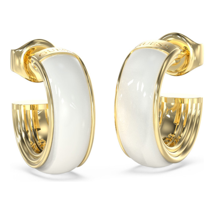 Σκουλαρίκια Guess JUBE06155JWYGWHT-U