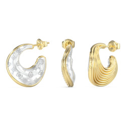 Σκουλαρίκια Guess JUBE06164JWYGWHT-U