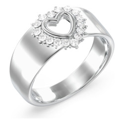 Δαχτυλίδι Guess JUBR05536JWRH