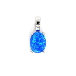 Pendant Silver Opal