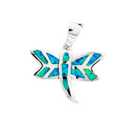 Pendant Silver Opal