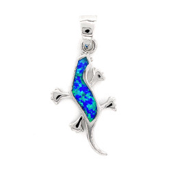 Lizard Pendant Opal