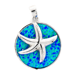 Starfish Pendant Opal