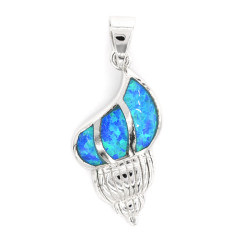 Pendant Silver Opal
