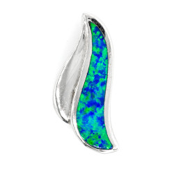 Pendant Silver Opal