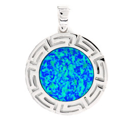 Greca Pendant Opal
