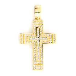 Pendant Cross K14