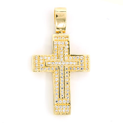 Pendant Cross K14