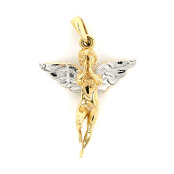 Gold Pendant Angel K14