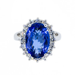 Tanzanite Ring K18