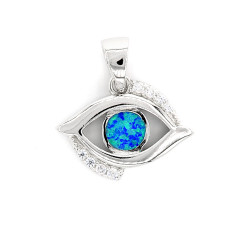 Eye Silver Opal