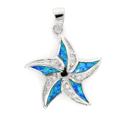 Starfish Pendant Opal