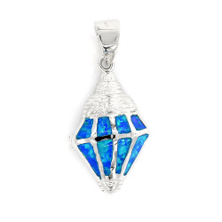 Pendant Silver Opal