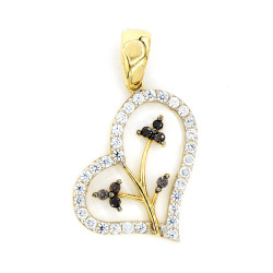 Gold Pendant Heart