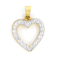 Gold Pendant Heart