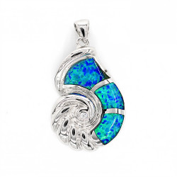 Pendant Silver Opal