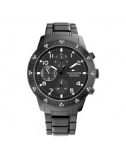 Tommy Hilfiger Jimmy Black Stainless Steel Bracelet 1791951