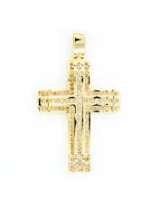 Cross Pendant Κ14