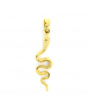 Gold Pendant Snake