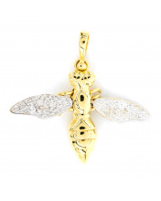 Gold Pendant Bee