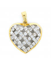 Gold Pendant Heart