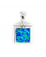 Pendant Silver Opal