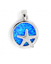 Starfish Pendant Opal