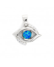 Eye Silver Opal