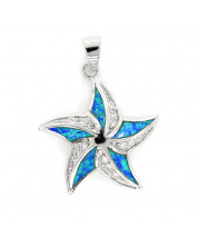 Starfish Pendant Opal