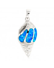 Pendant Silver Opal