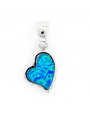 Heart Pendant Opal