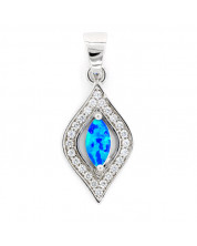 Pendant Silver Opal