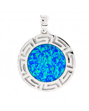 Greca Pendant Opal