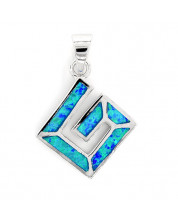 Greca Pendant Opal