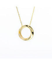 Circle Necklace K14