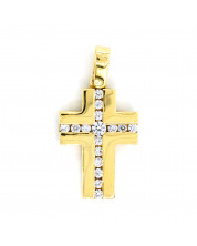 Pendant Cross K14