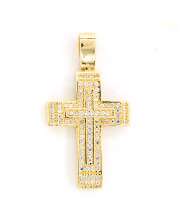 Pendant Cross K14