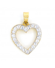 Gold Pendant Heart