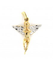 Gold Pendant Angel K14 