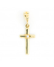 Cross Pendant Κ14