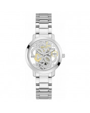 GUESS Quattro Crystals Silver Stainless Steel Bracelet GW0300L1