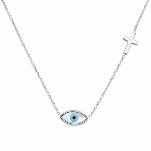 Evil Eye Necklace M.O.P K14