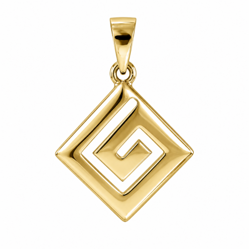 Meander Pendant Κ14